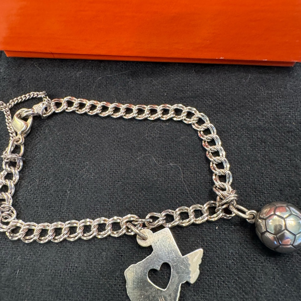 James Avery Silver Charm Bracelet